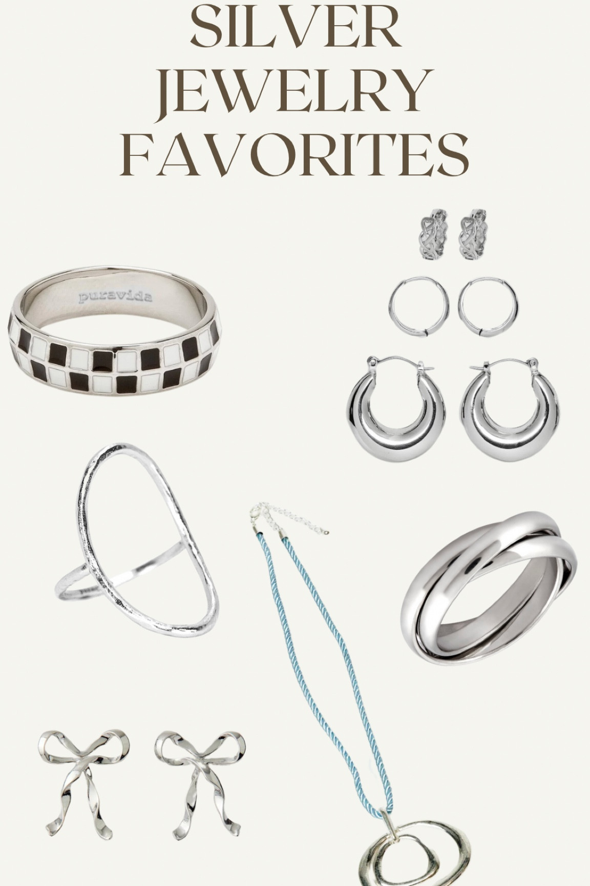 for my silver jewelry girls! some unique but also versatile pieces to add to your collection 🫶🏼 and some on SALEEE

#LTKbeauty #LTKsalealert #LTKfindsunder50