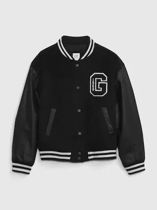 Gap baseball hot sale jacket