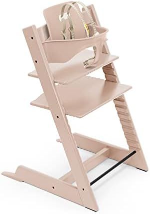 Amazon.com : Tripp Trapp High Chair from Stokke, Serene Pink - Adjustable, Convertible Chair for ... | Amazon (US)