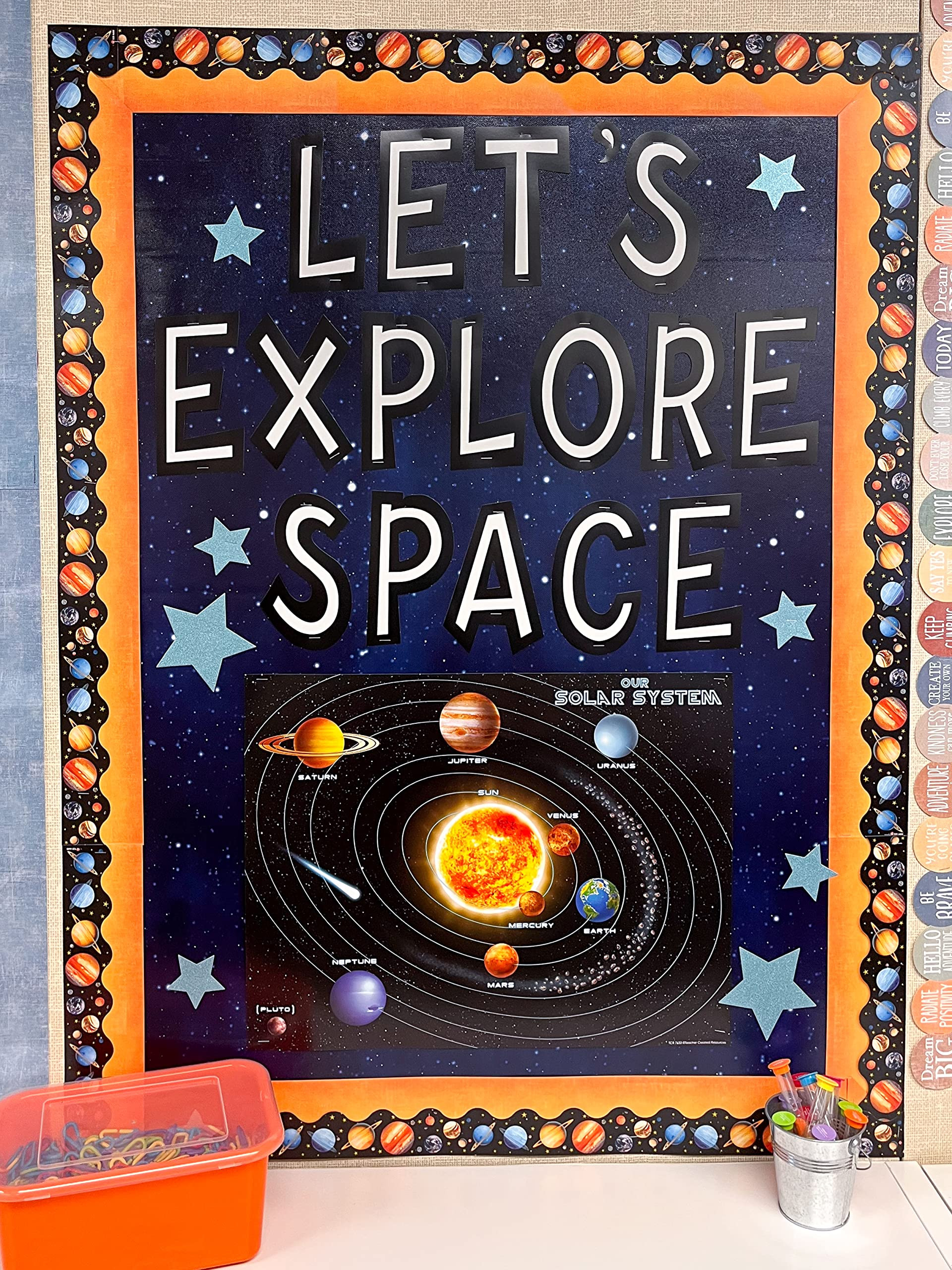 Teacher Created Resources Night Sky Better Than Paper Bulletin Board Roll | Amazon (US)
