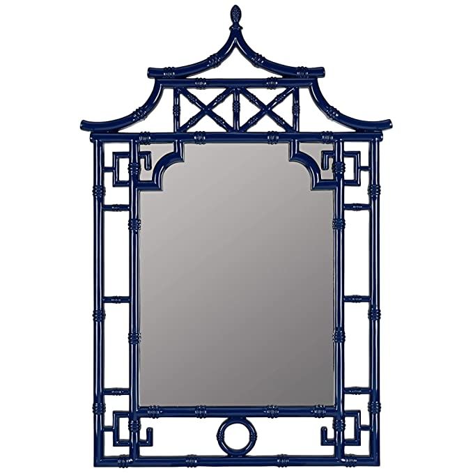 Cooperclassics Home Decorative Pinlo Mirror - Lacquered Cobalt Finish | Amazon (US)