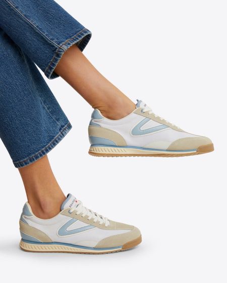 Omg! My favorite and most worn sneakers are now in a beautiful blue for summer! Use code cheers30 for 30% off! Such. Steal! 

#LTKSaleAlert #LTKShoeCrush