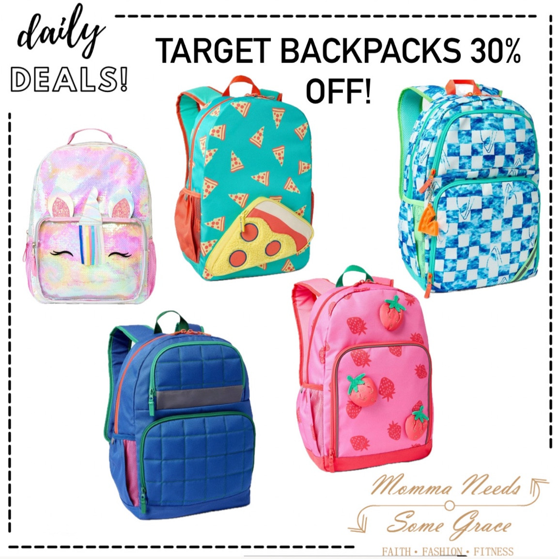 Cat & Jack backpacks 30% off at Target! 

#LTKKids #LTKSeasonal #LTKSummerSales