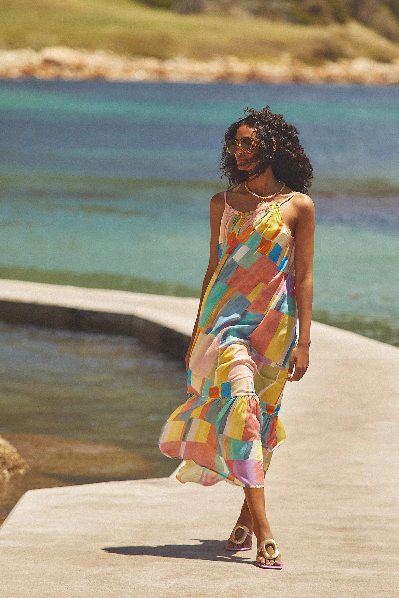 By Anthropologie Malika Gauze Dress | Anthropologie (US)