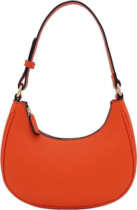 FashionPuzzle Small Crescent Shoulder Bag Underarm Purse | Amazon (US)