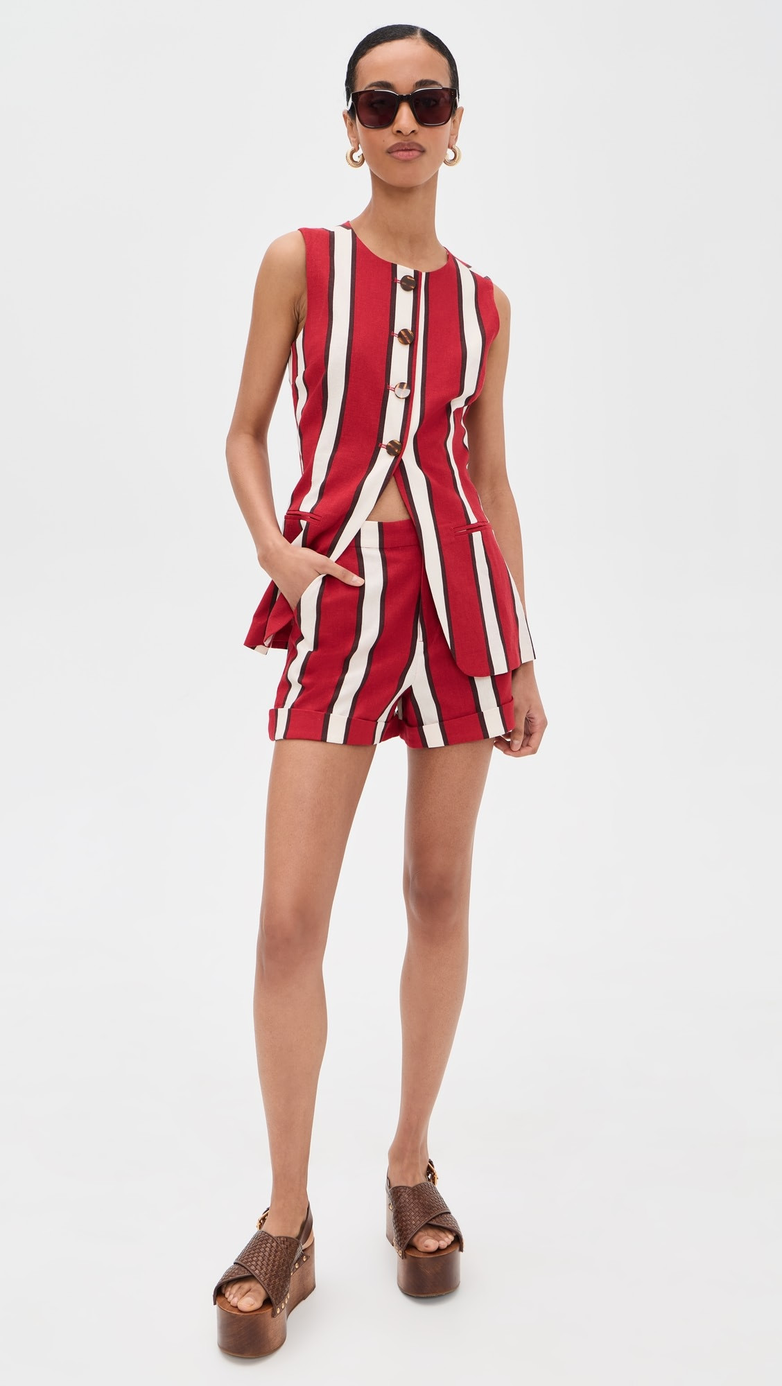 SIMONMILLER Como Linen Shorts | Shopbop | Shopbop