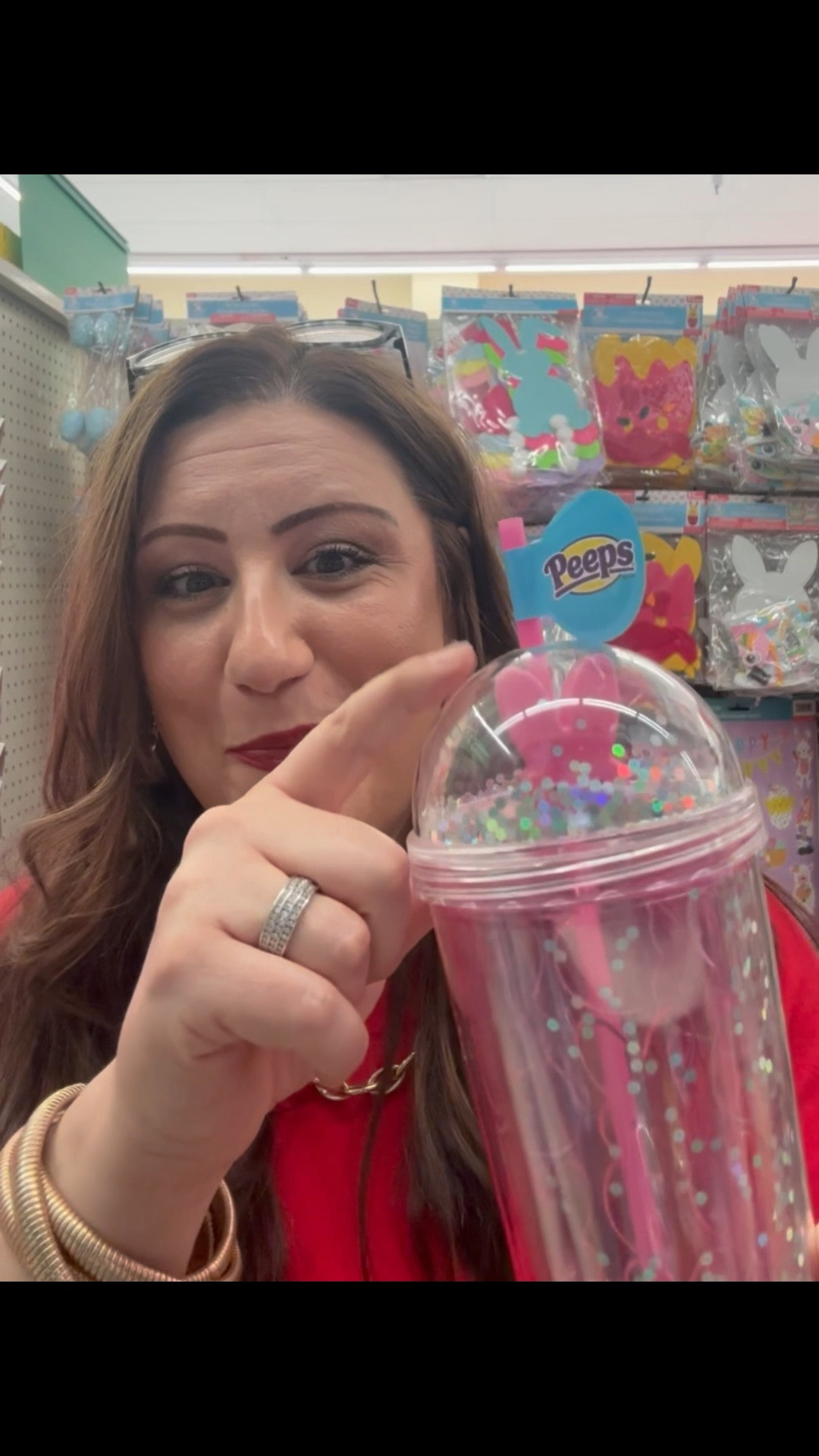 Freaking adorable cup find for my collection! Look at these PEEPS tumblers😍. There we’re 4 beautiful spring colors to chose from. The dome lid & glitter accents are a nice touch. 

🔗 in my LTK for my outfit etc or comment “ style “ for a DM

#cutecups #peeps #dollartree #tumbler #cupcollection #watercup #hydrationgoals #easter @dollartree @walmart #walmart #walmartstyle #walmartfinds #walmartfashion #dollartreefinds #dollartreehaul #dollartreeshopping #travelmug #waterbottle 

#LTKSeasonal #LTKmomlife #LTKHome