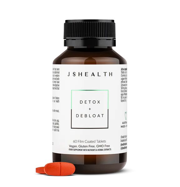 Detox + Debloat Formula - 60 Tablets | JS Health (UK & US)