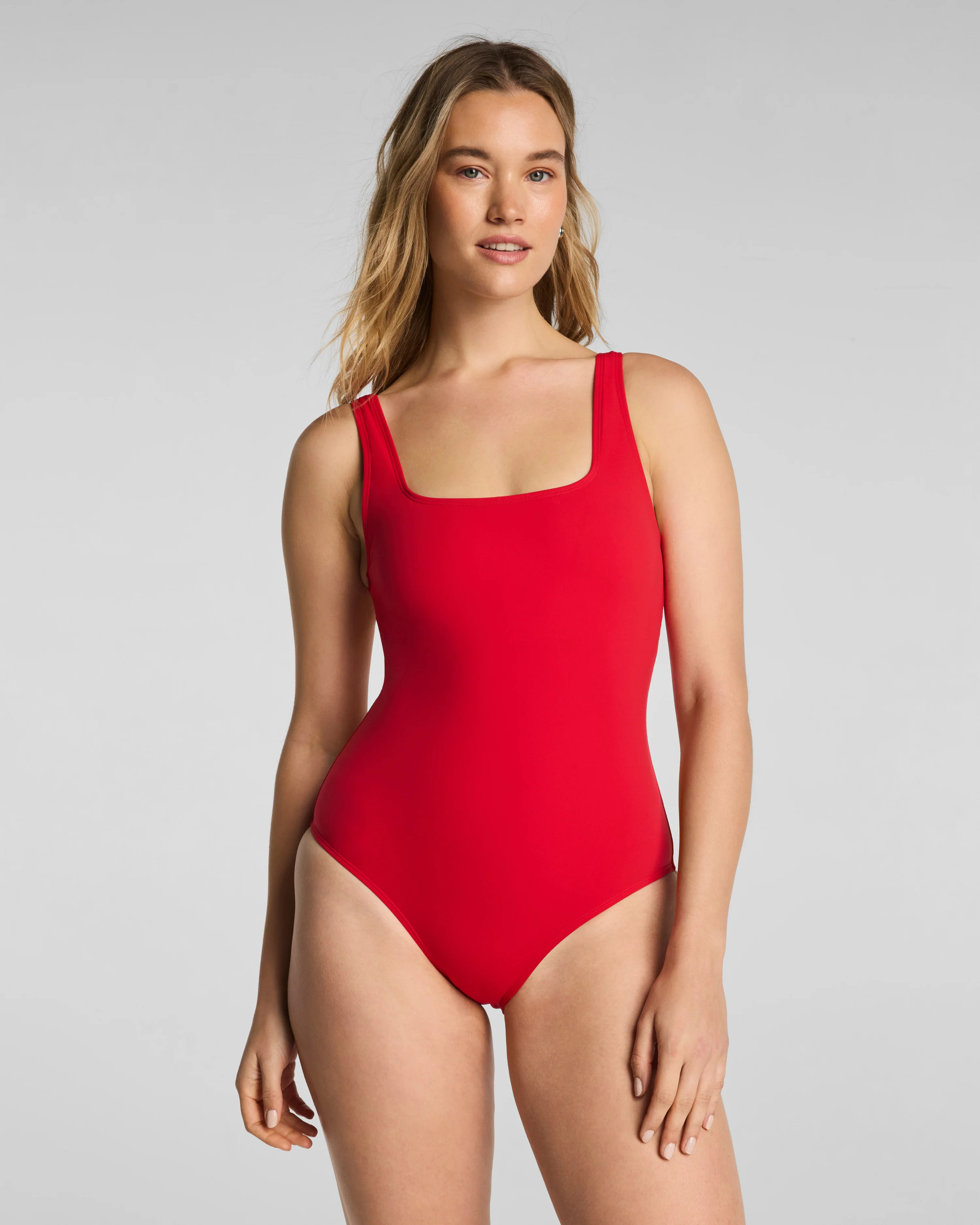 SPANXsculpt® Swim Square-Neck One-Piece | Sculpt | Spanx