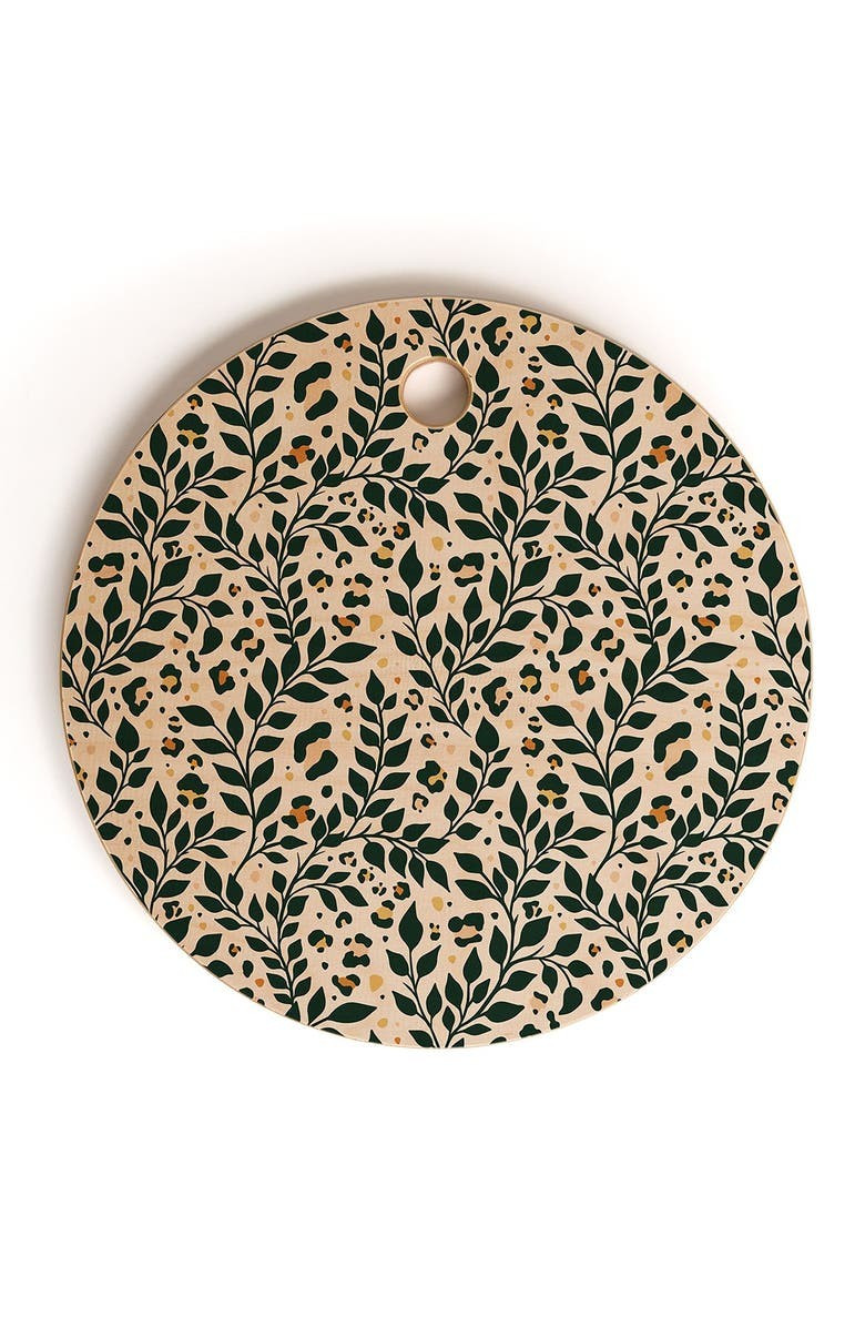 Avenie Cheetah Spring Collection V Round Cutting Board | Nordstromrack | Nordstrom Rack