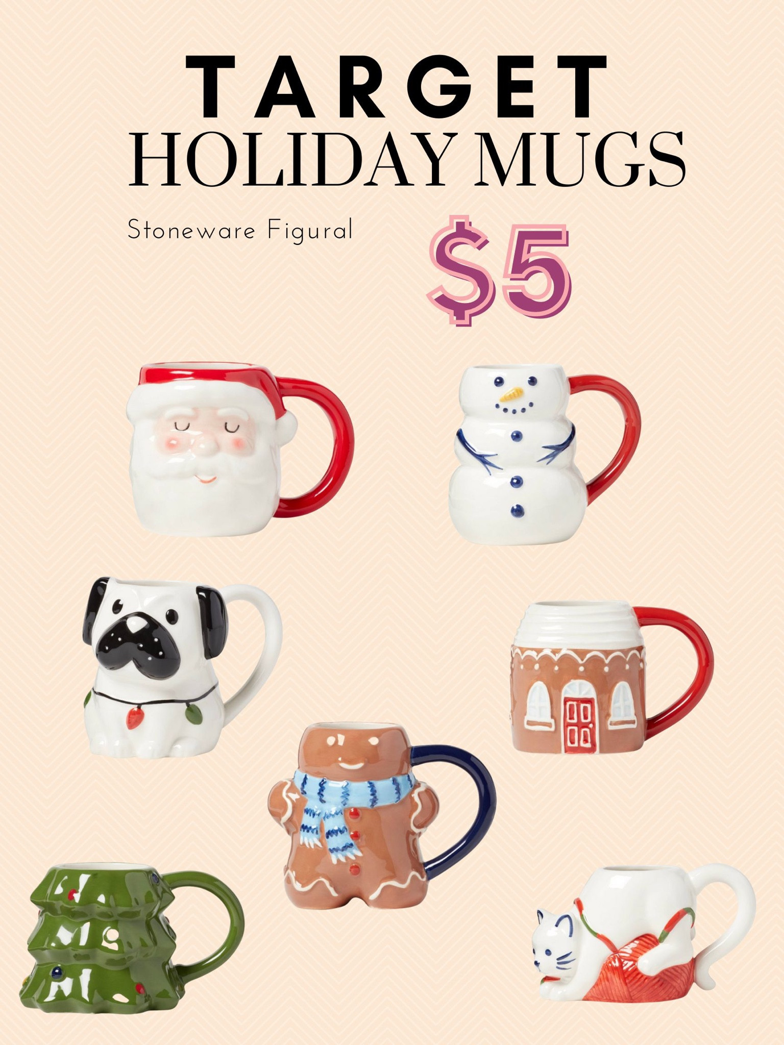 Target holiday coffee mugs are back! And $5! They are my favorite because they are dishwasher safe, Microwave safe! #christmas#christmasmugs#holidaycoffeemugs#targethome#santamugs

#LTKHoliday #LTKhome #LTKSeasonal
