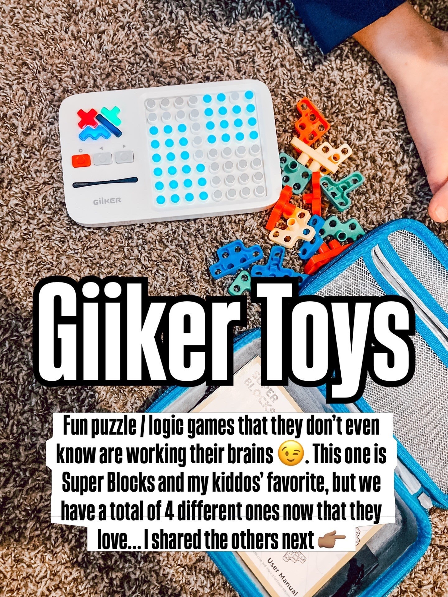 ✨SCREENFREE Games & Toys✨ — tried and true favorites as a mom of 3: Giiker Brain Games — also great for vacation and travel!
____________________

Kids games, kids toys, gifts for girls, gifts for boys, Montessori play, screen free toys, tween boy, tween girl, magnetic tiles, magnetic blocks, creative play, Easter, Easter basket stuffers, stocking stuffers, Easter basket, Easter basket ideas

#screenfree #screenfreekids #sahmomlife #busymomlife #busymoms 

#LTKKids #LTKmomlife #LTKTravel