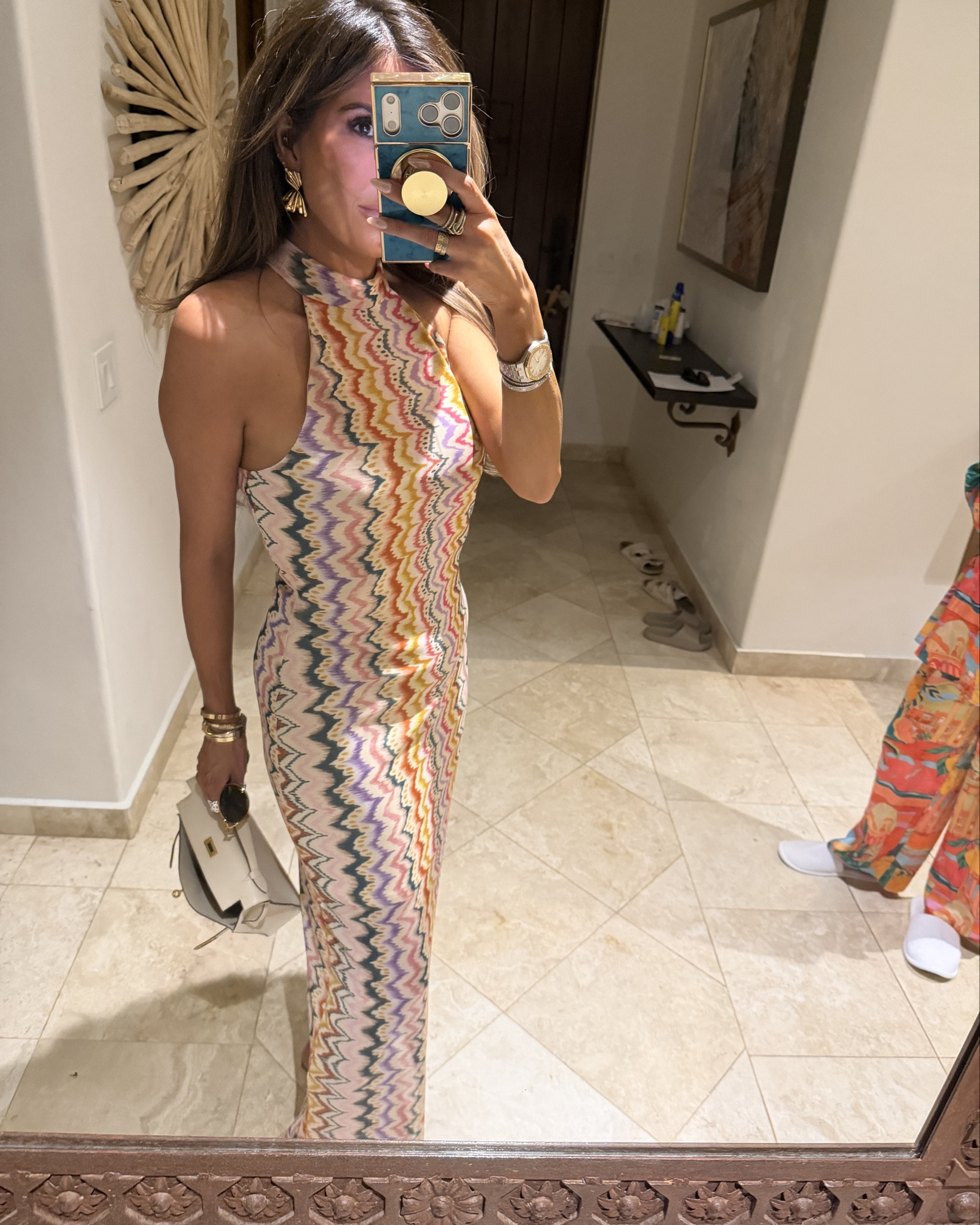 Wearing size small in this dress. It reminds me of missoni bht way cheaper  

#LTKTravel #LTKootd #LTKSeasonal