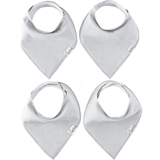 Copper Pearl Baby Bandana Bibs - 4 Pack Soft Cotton Baby Bibs for Drooling and Teething, Absorben... | Amazon (US)