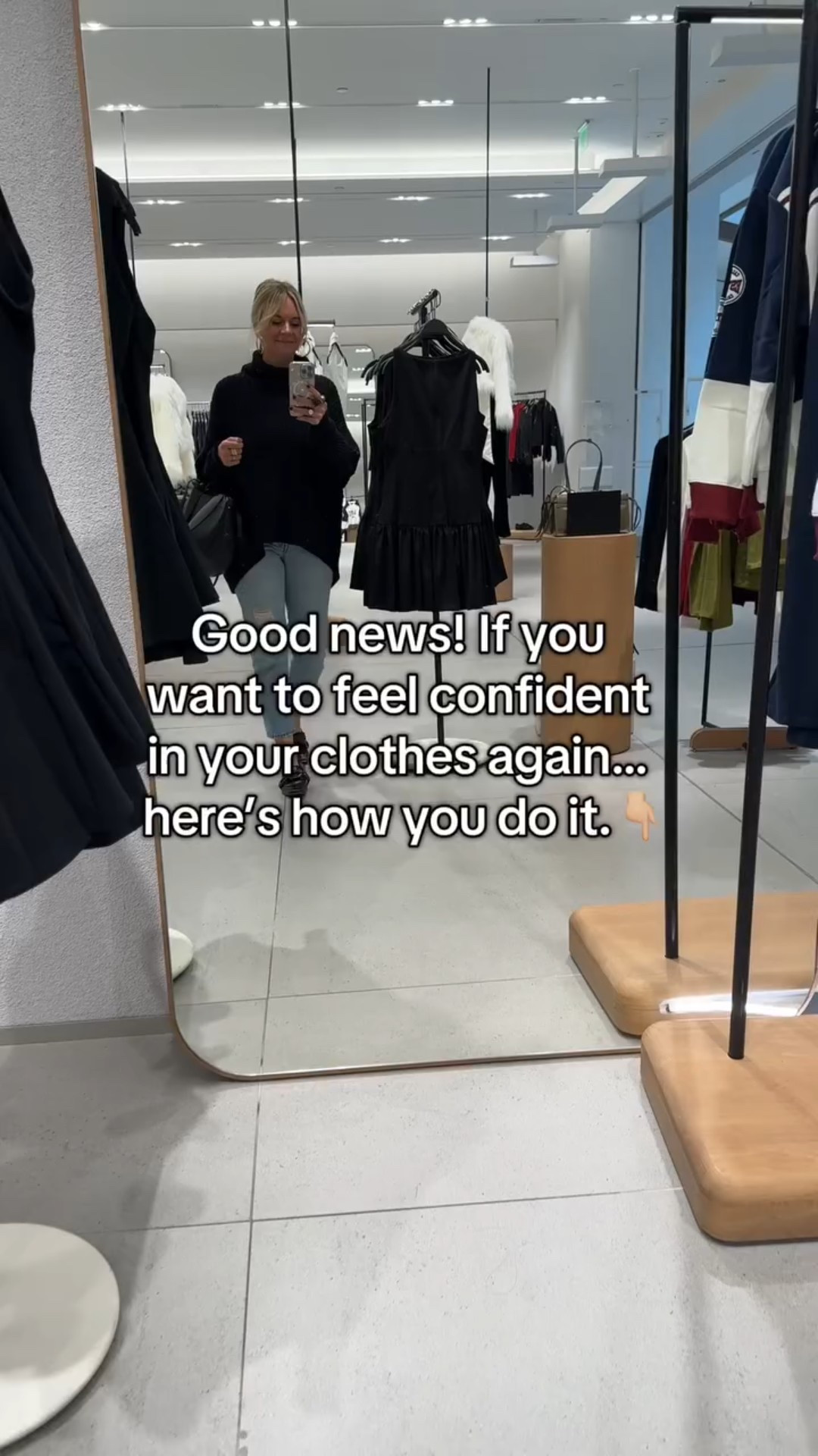 Good news! If you want to feel confident in your clothes again… here’s how you do it ⬇️ 

1️⃣ Start by clearing out what no longer fits your life. 
Not your past life, not your fantasy life — the one you’re living right now. Let go of the pieces that make you feel “meh” the second you put them on. 

2️⃣ Invest in a few great basics. 
You don’t need a whole new wardrobe — you need foundational pieces that mix, match, and make getting dressed easier. 

3️⃣ Learn what actually flatters your shape. 
The right rise, the right neckline, the right fabrics… these things matter more than you think. And once you know them, everything changes. 

4️⃣ Build outfits with intention. 
Don’t leave it up to a rushed morning. A little planning goes a long way in creating outfits you want to wear. 

If you’re ready for a closet that feels effortless, elevated, and aligned with who you are today…✨ Our personal styling services can get you there. Tap the link in bio to get started — we’d love to help you reconnect with your style. 

#effortlessstyle #personalstylist #over40style #wardroberefresh