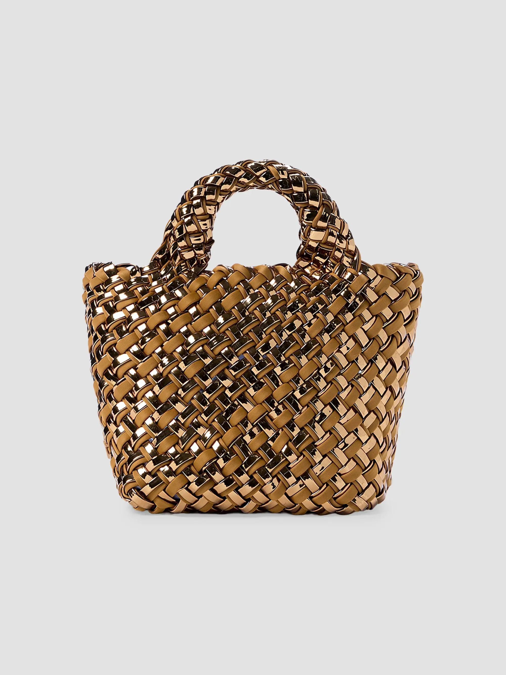 NAGHEDI St. Barths Petit Double Weave Top Handle Bag | Saks Fifth Avenue | Saks Fifth Avenue