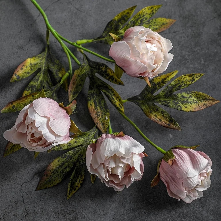 KUNPENG Mother's Day Flowers, Wedding Flowers, Artificial Peonies, Fake Flowers, Silk Peony Stems... | Walmart (US)