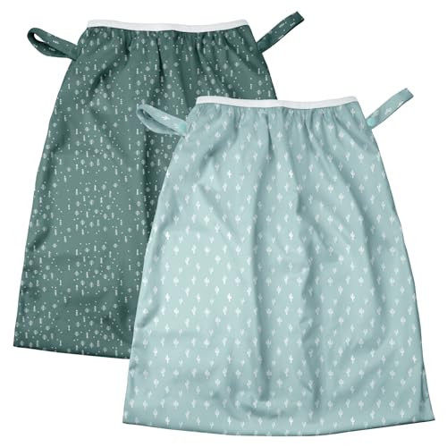 Mama Koala Pail Liner for Cloth Diapers, Reusable and Washable Waterproof Pail Liner with Strap for Diaper Pails, 2 Pack(P002) | Amazon (US)