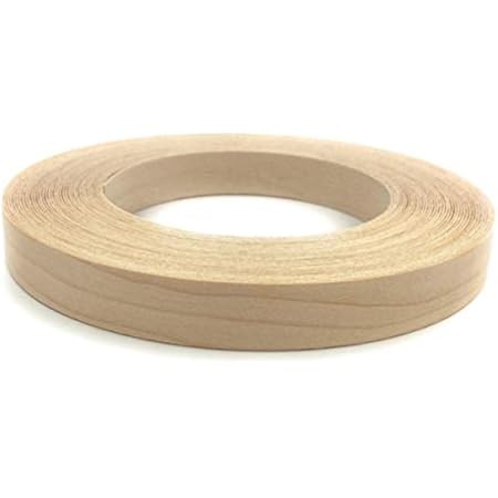Edge Supply Maple 1-1/2" x 50' Roll Preglued, Wood Veneer Edge Banding, Iron on with Hot Melt Adhesi | Amazon (US)
