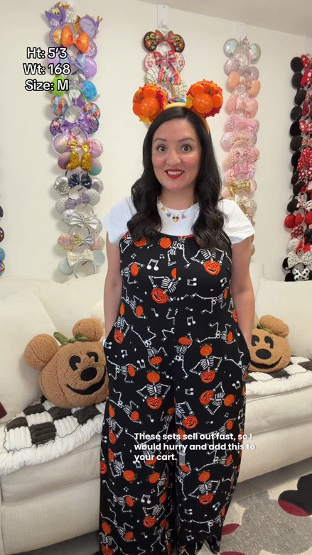 🎃👻 Spooky season meets Disney style! 🖤✨

This @Bloomchic  Halloween jumpsuit is giving me ALL the spooky vibes, and I can already picture myself wearing it for my next Disney trip! 🎃🏰 Whether you’re headed to the parks, a Halloween party, or just want a fun outfit for spooky season, this one is comfy, festive, and so much fun!

Pair it with your favorite Disney ears and you’re ready to go! 👻🎀✨

Use code LTK15 for a discount! 🛍️

✨ Linked in my LTK!

#BloomChic #DisneyStyle #SpookySeason #DisneyAdult #HalloweenFashion

#LTKootd #LTKgrwm #LTKdayinmylife