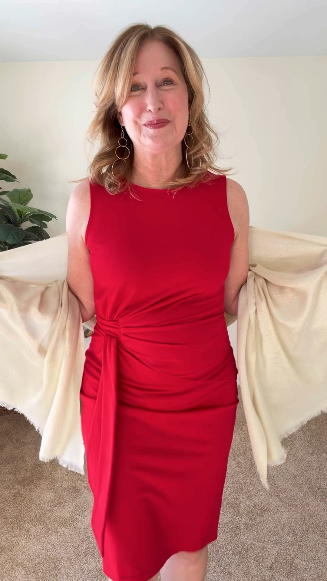 Red dress, wedding guest dress, lace top, amazon fashion, affordable fashion 

 #LTKootd #LTKSeasonal #LTKOver40