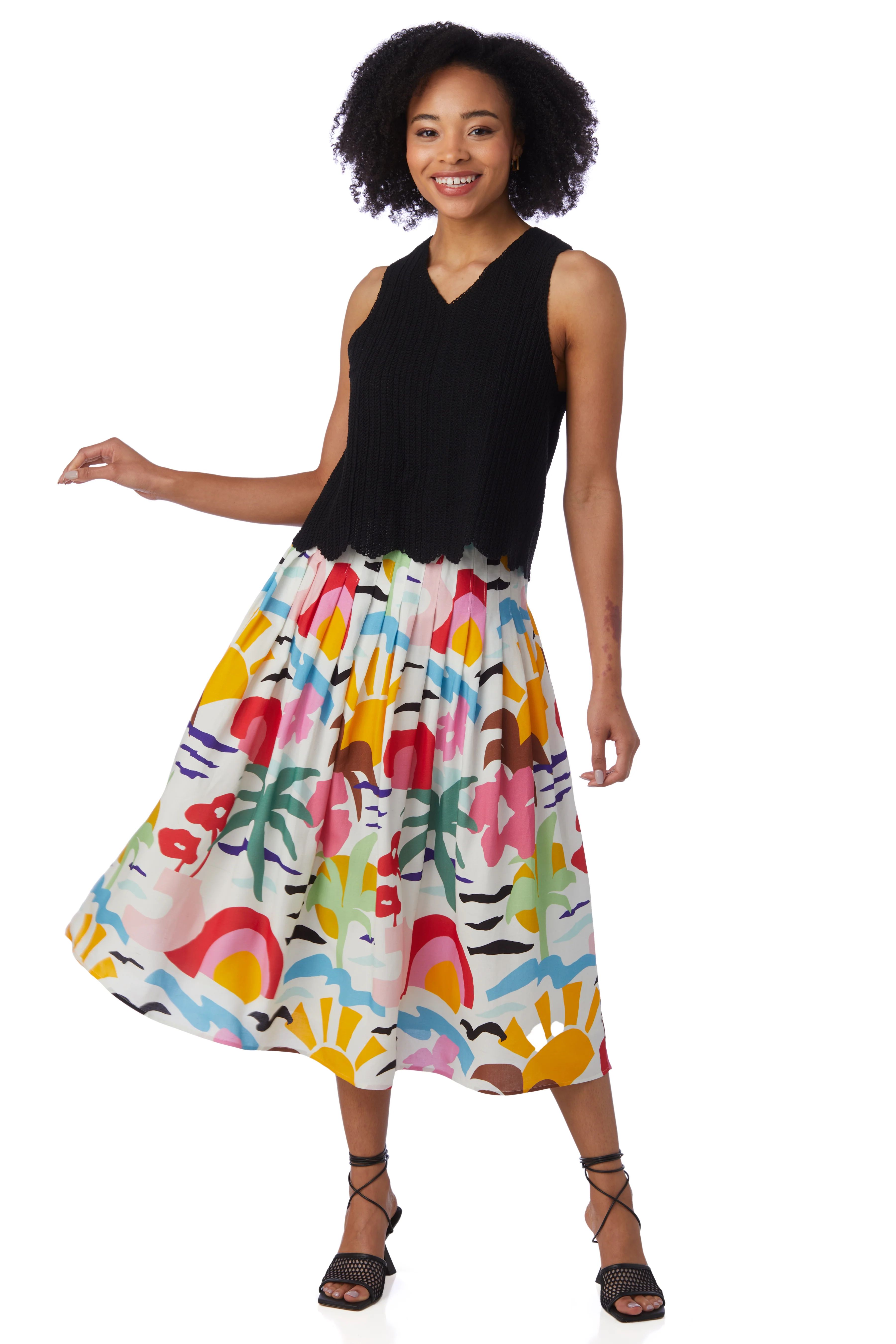 Mallie Skirt in Yamas | CROSBY by Mollie Burch | CROSBY by Mollie Burch