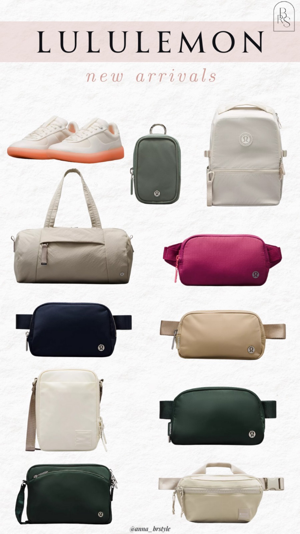 Lululemon new arrivals, athleisure wesr, belt bag, sneakers, gym bag 

#LTKfitness #LTKfindsunder50 #LTKfindsunder100