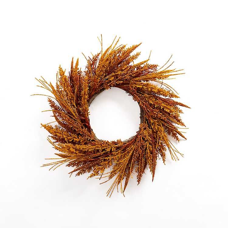 Rust Heather Wreath | Kirkland's Home