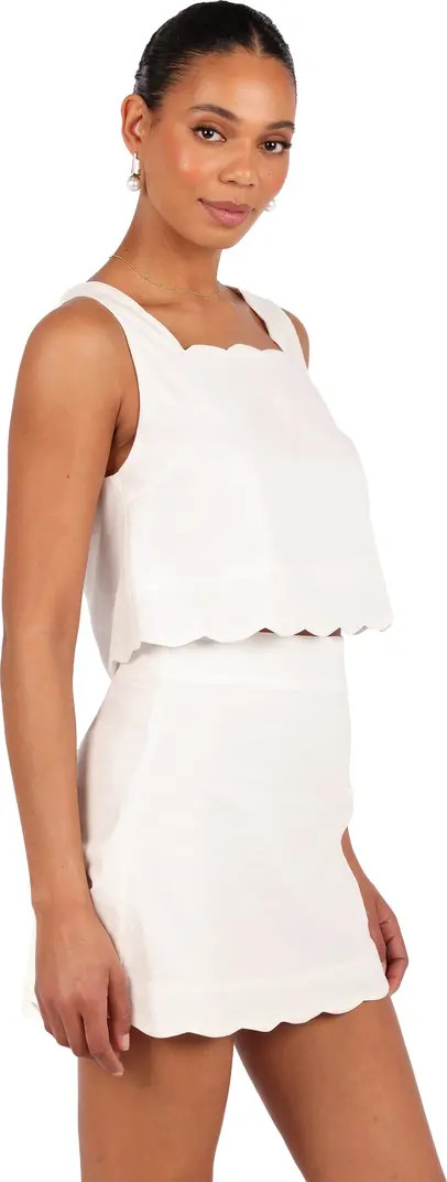 Wendie Scallop Miniskirt | Nordstrom