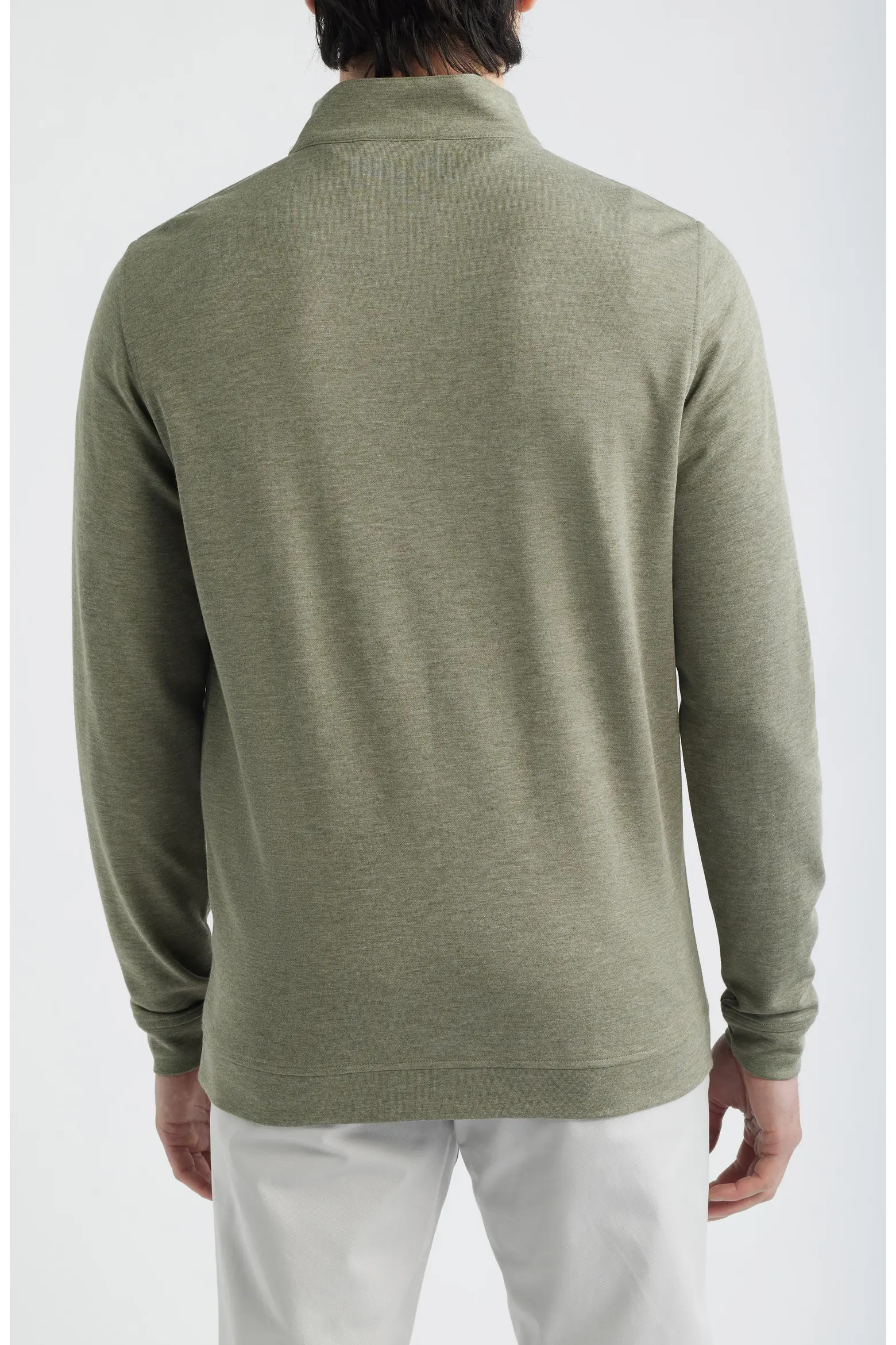 Peter Millar Comfort Interlock Organic Cotton Blend Quarter Zip Pullover (Men) | Nordstrom | Nordstrom