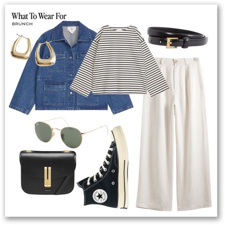 Spring outfits 

Striped T-shirt, linen trousers, converse trainers, denim jacket, casual outfits, weekend looks 

#LTKeurope #LTKSeasonal #LTKstyletip