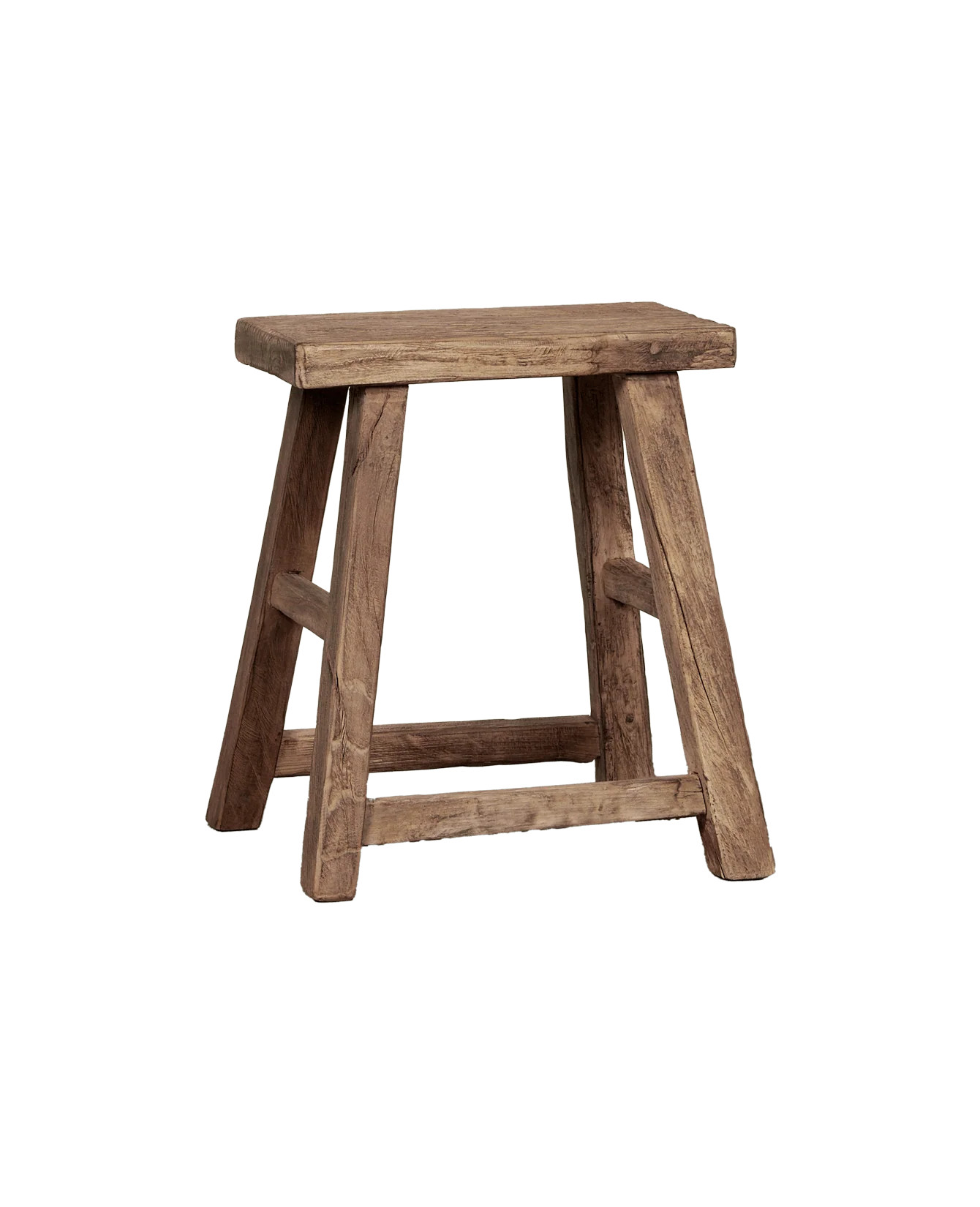 Reclaimed Elm Wood Stool - Natural from China | Olive Ateliers