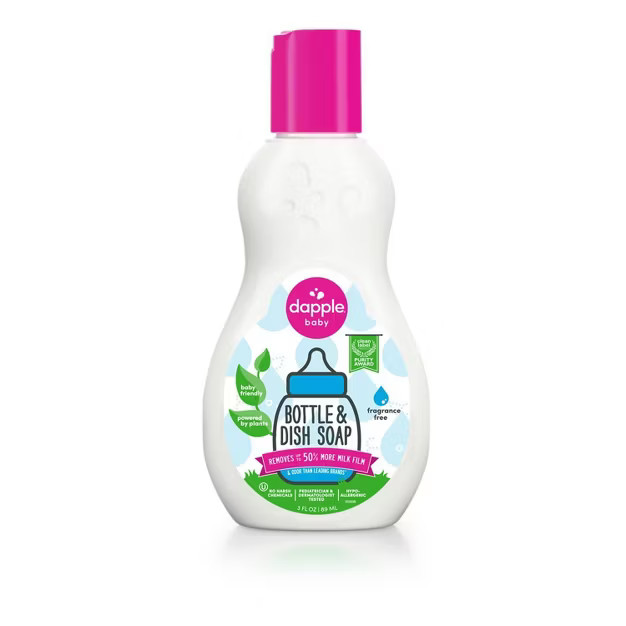 Dapple Bottle & Dish Soap - Fragrance Free - 3 fl oz | Target