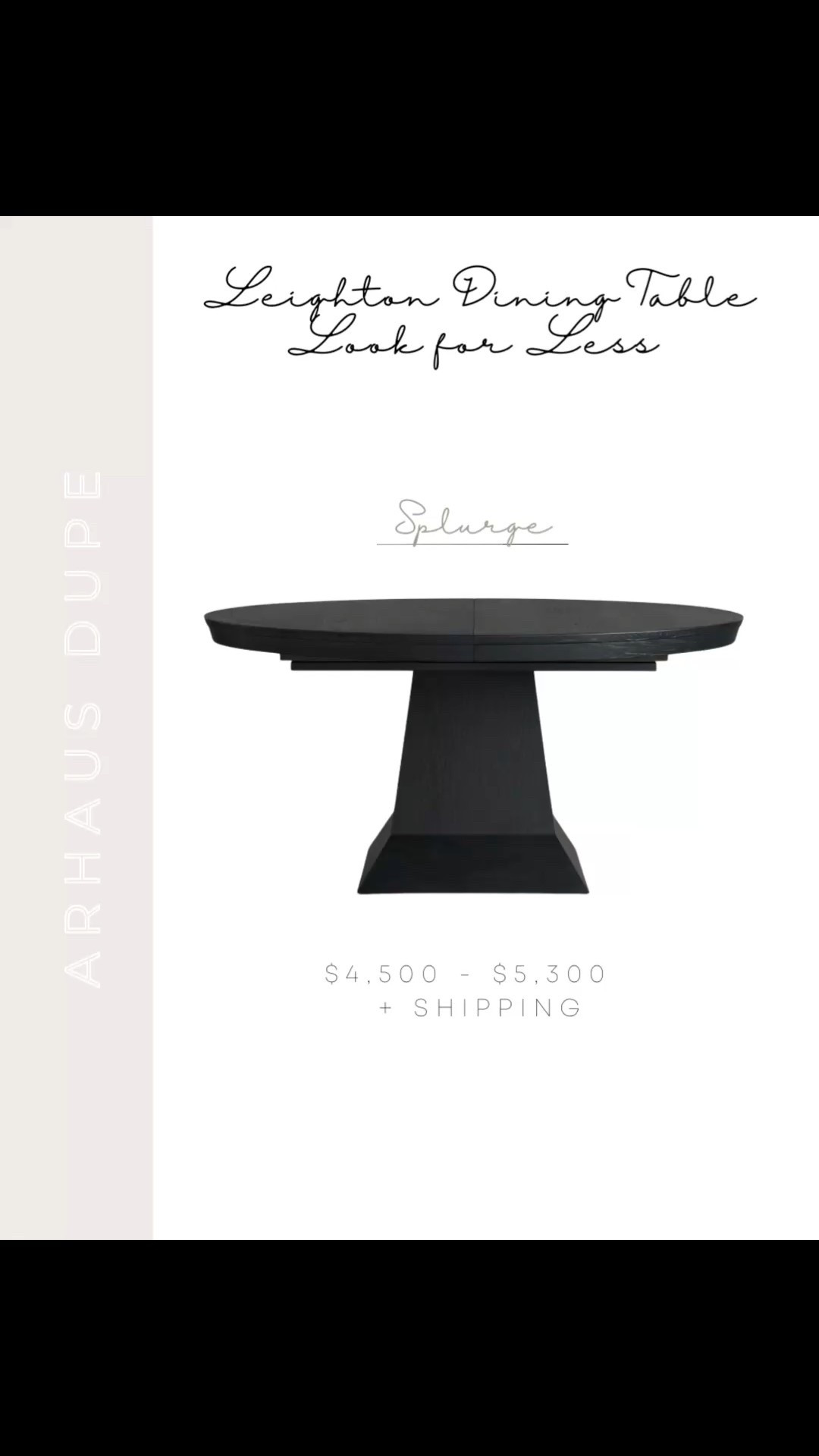 If you love the look of the Arhaus Leighton dining table but don’t want to splurge, this is a great alternative! 

#LTKHome #LTKSaleAlert
