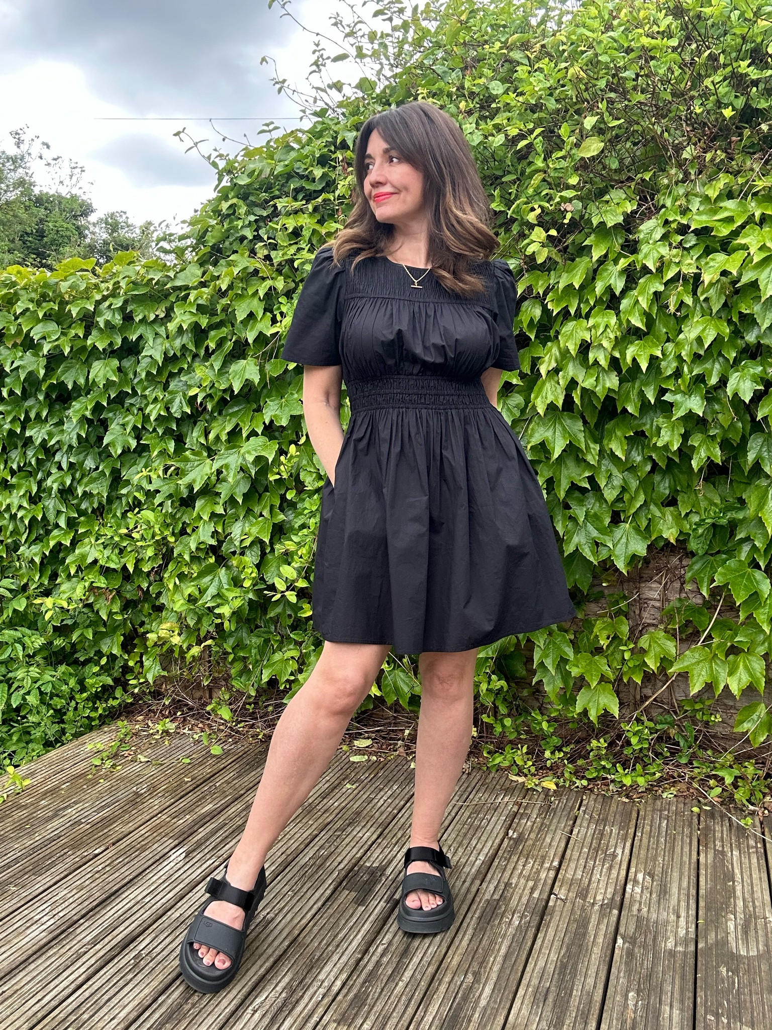 I love a black dress in the summer and this one is just so cute!! Could be dressed up too with heels 🤩

#LTKover50style #LTKsummer #LTKeurope