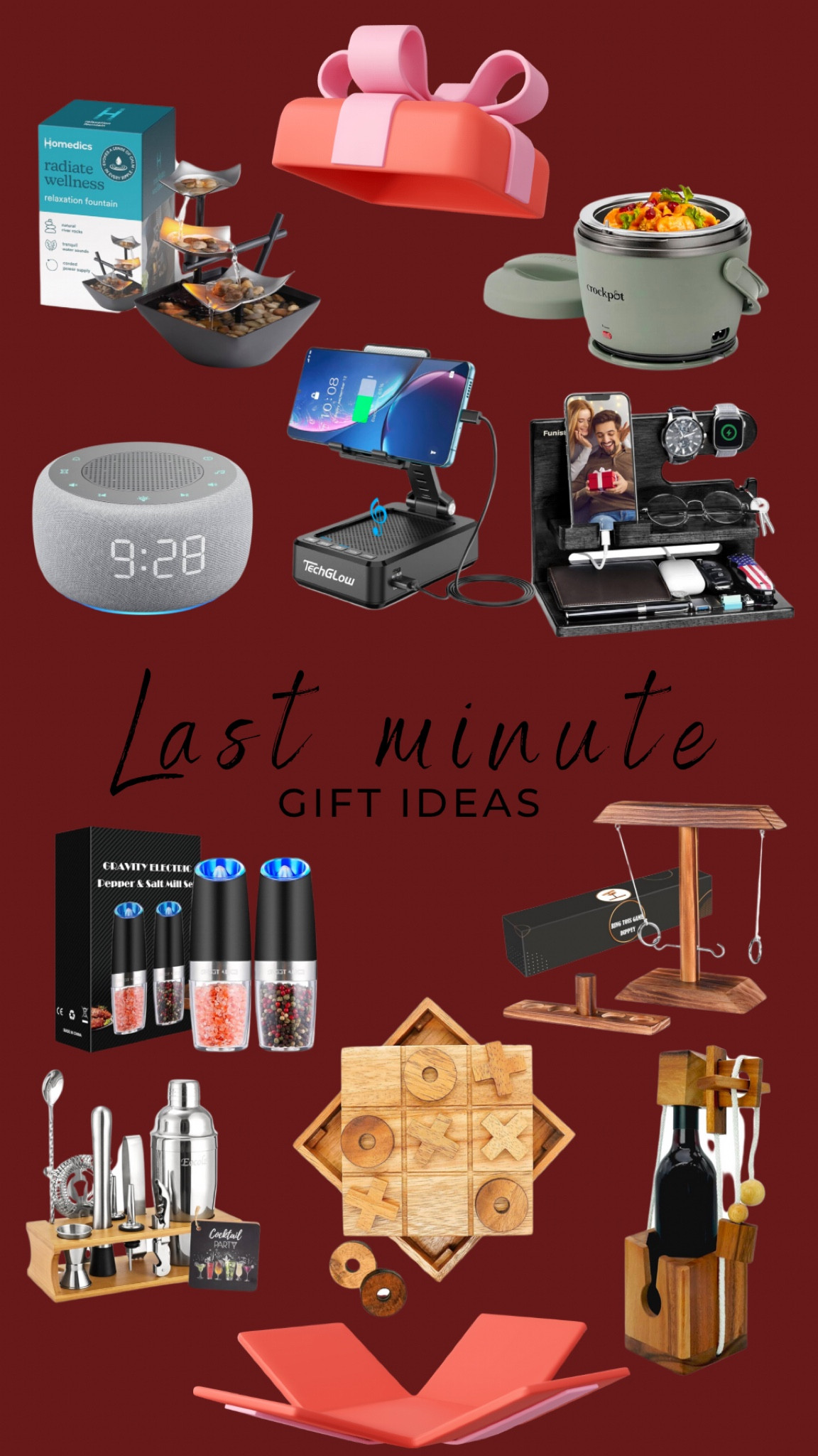 Last minute gift ideas — all from Amazon 🎁📦 perfect white elephant gifts — last minute shopper — all on prime 

#LTKGiftGuide #LTKHoliday #LTKSeasonal