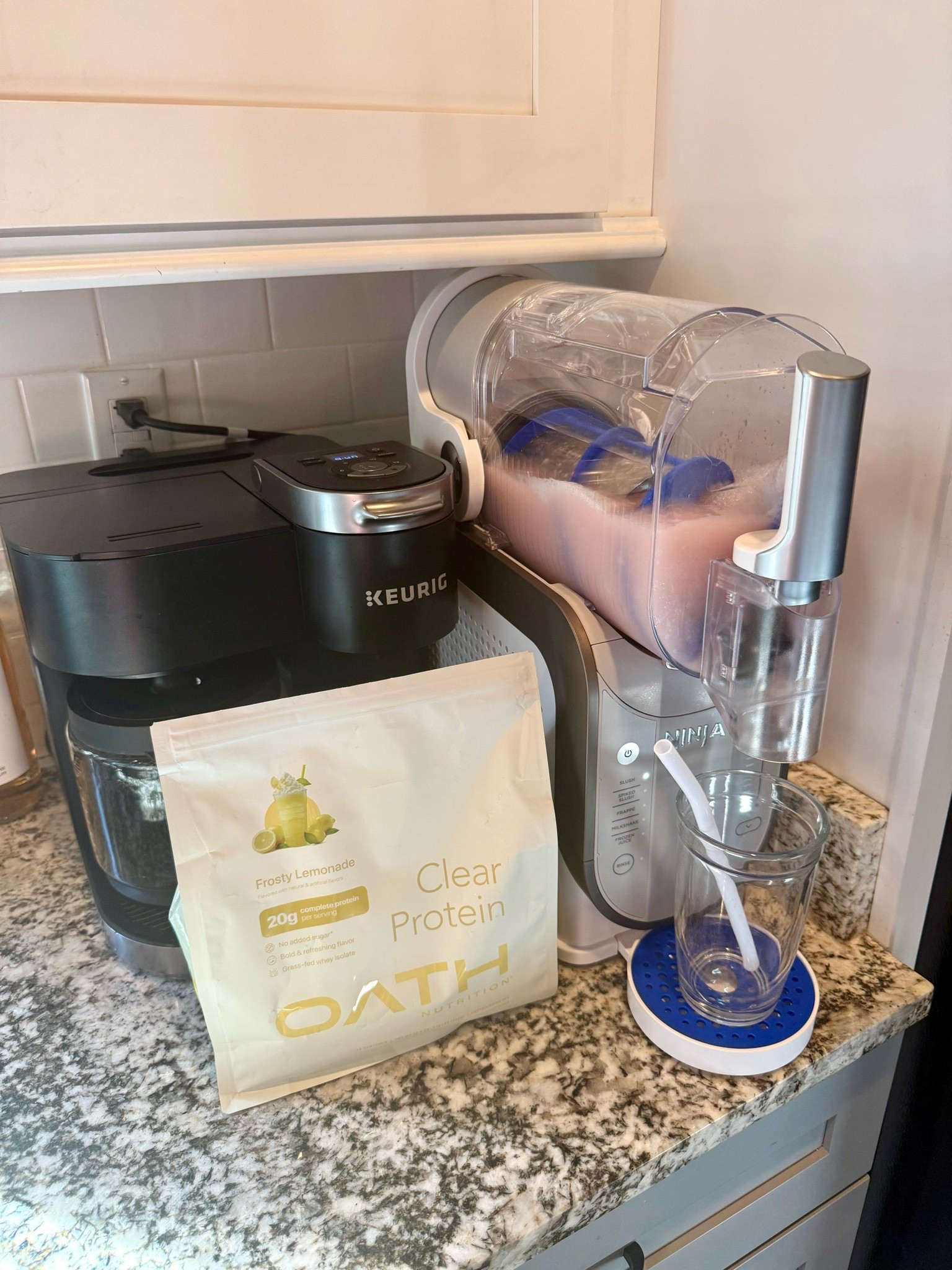 Clear Protein Slushi 🍋🍓 
#amazon #walmart #protein #oath

#LTKfitnessgoals #LTKmomlife #LTKfoodie