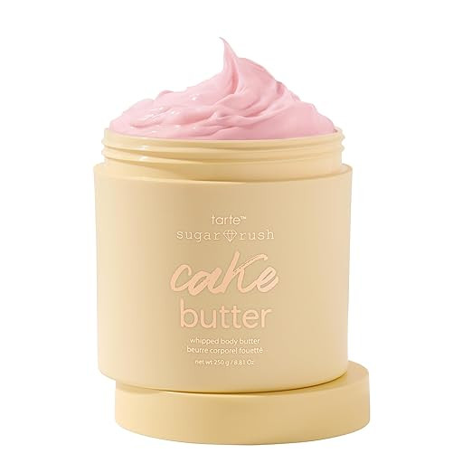 tarte cake butter whipped body butter – Full Size Size Ultra Luxe Lightweight Cream with Shea B... | Amazon (US)