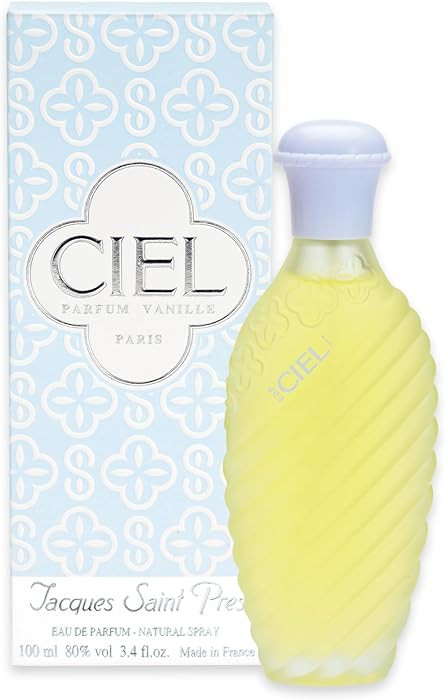 Jacques Saint Pres CIEL - Eau De Parfum for Women- Soft, Powdery Scent - Notes of Vanilla, White ... | Amazon (US)