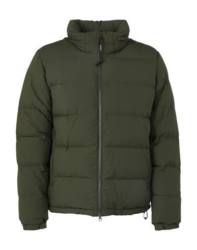 Aspesi Man Puffer Military green Size S Polyamide, Elastane | YOOX (US)