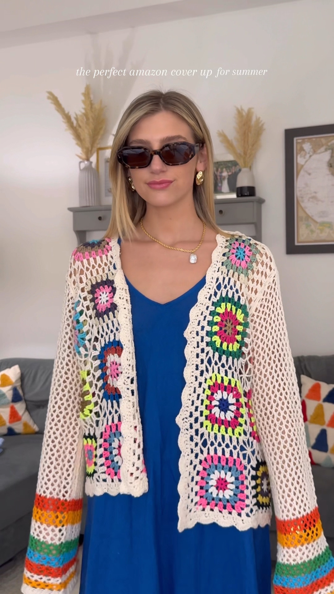 the perfect summer crochet sweater, beach cover up, and light sweater 🤍

#LTKSummerSales #LTKVideo