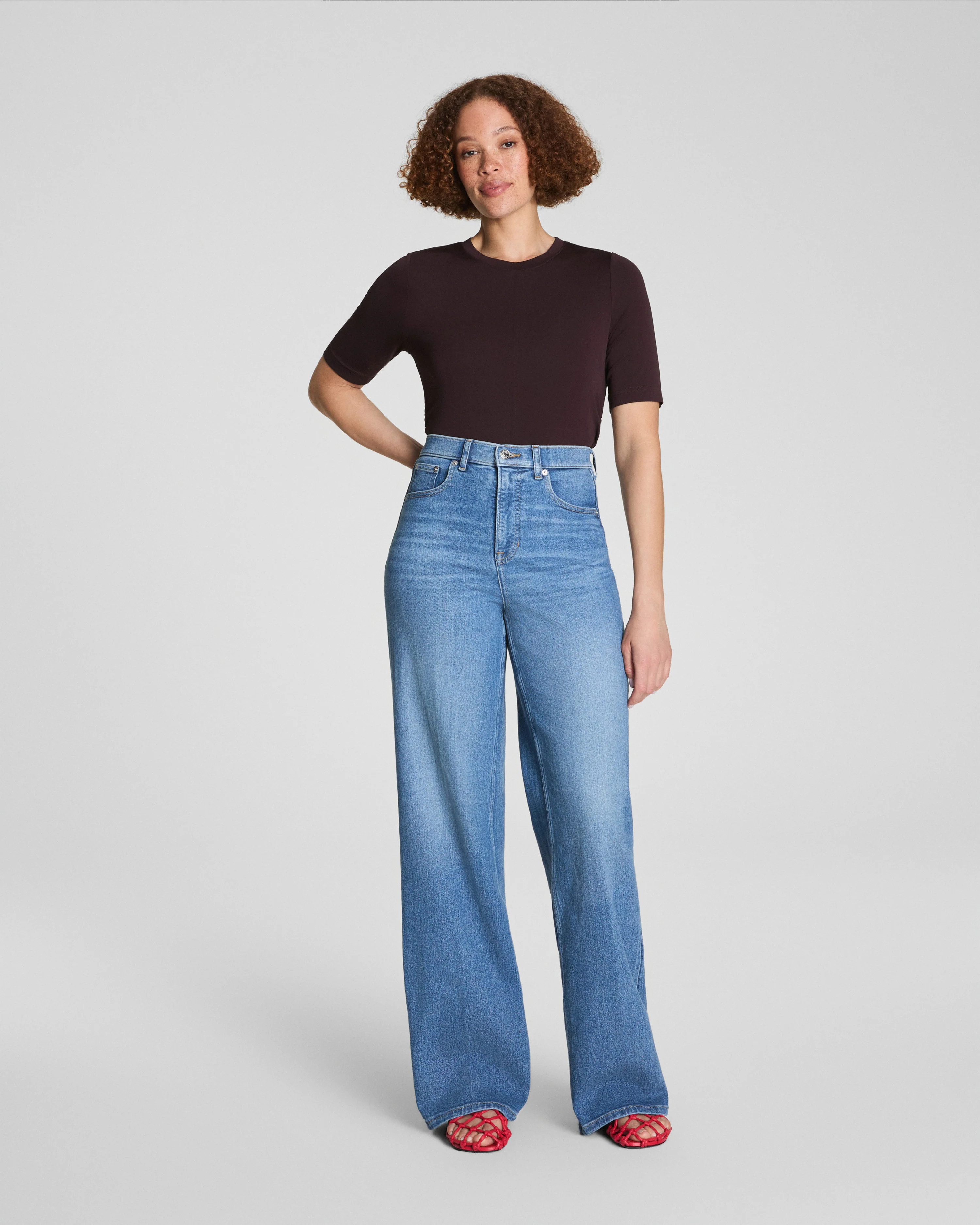 SPANXshape™ Authentic 360Wide Leg Jeans$158.00USD | Spanx
