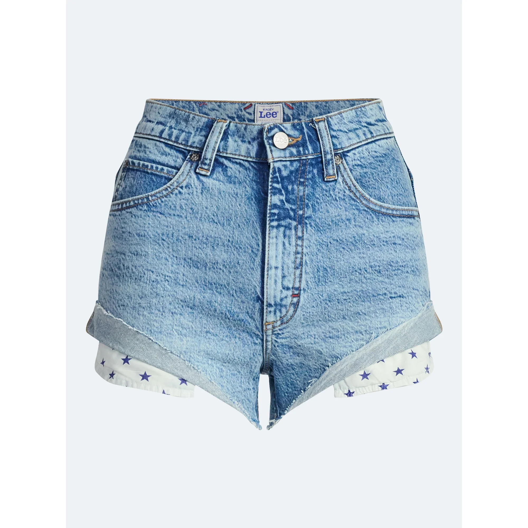 Kacey Lee Women's Classic Cut Off Shorty Shorts, Sizes 0-18 | Walmart (US)