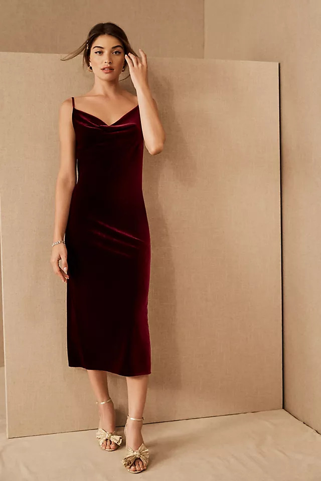 Jenny Yoo Bentley Velvet Dress | Anthropologie (US)