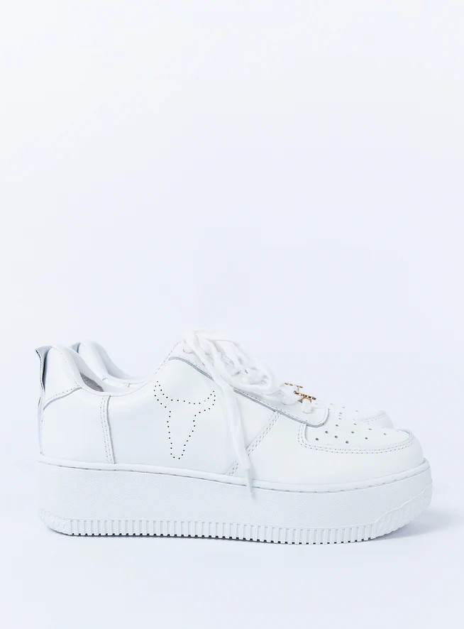 Windsor Smith White Racerr Sneakers | Princess Polly US
