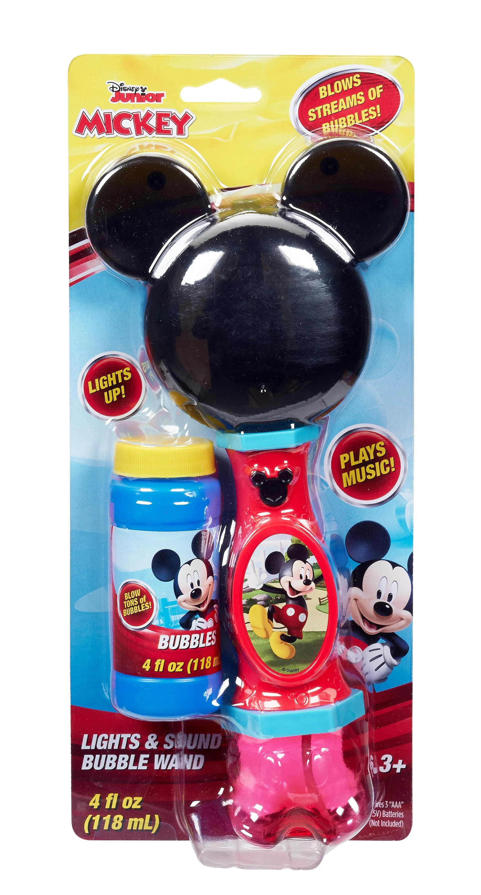 Disney Mickey Mouse Light and Sound Bubble Wand | Walmart (US)