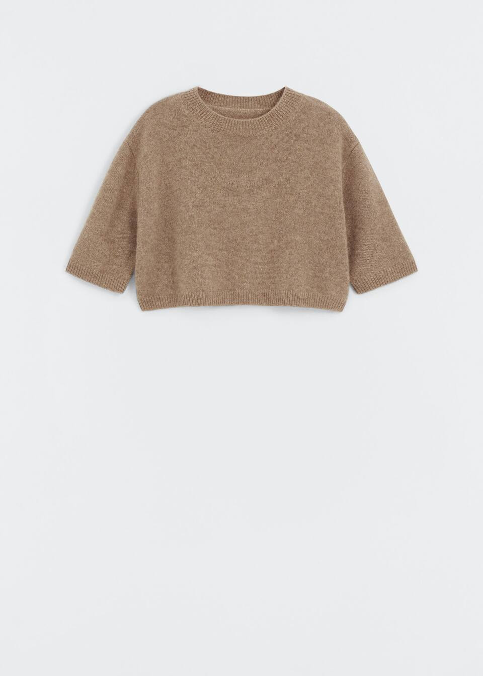Search: Cashmere cropped jumper (1) | Mango United Kingdom | MANGO (UK)