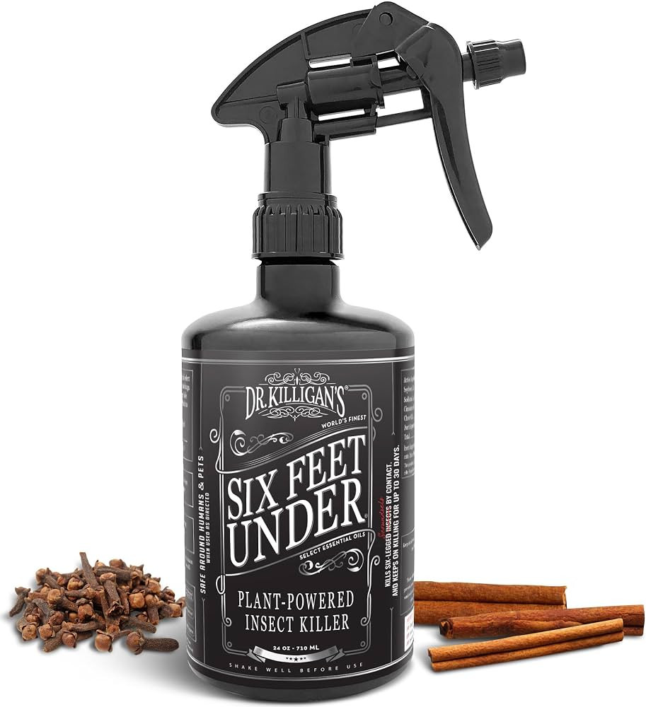 Dr. Killigan's Six Feet Under Plant Powered Insect Killer Spray | Indoor Natural Pest Control | F... | Amazon (US)