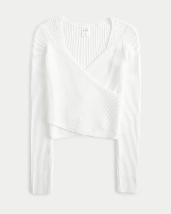 Cozy Wrap Sweater | Hollister (UK)