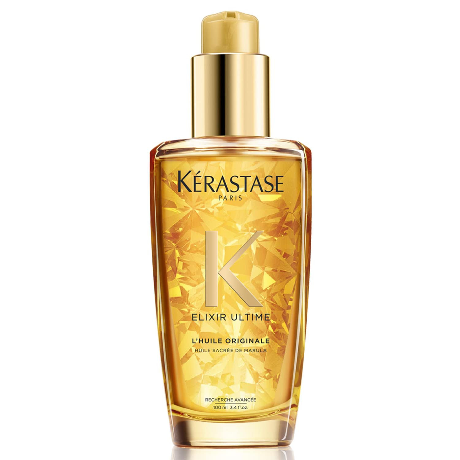 Kerastase Elixir Ultime L'Huile Original Beautifying Hair Oil 3.4 Ounce, Yellow | Amazon (US)